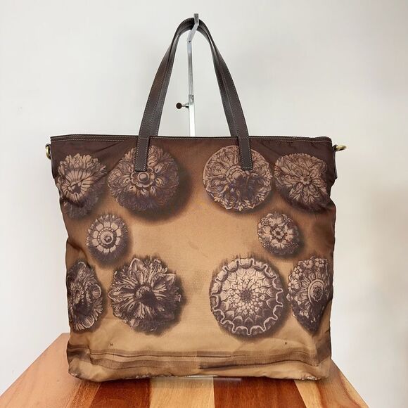 Pre-Owned Prada Tessuto Stampato Floral Nylon Tote Bag - Picture 3 of 16